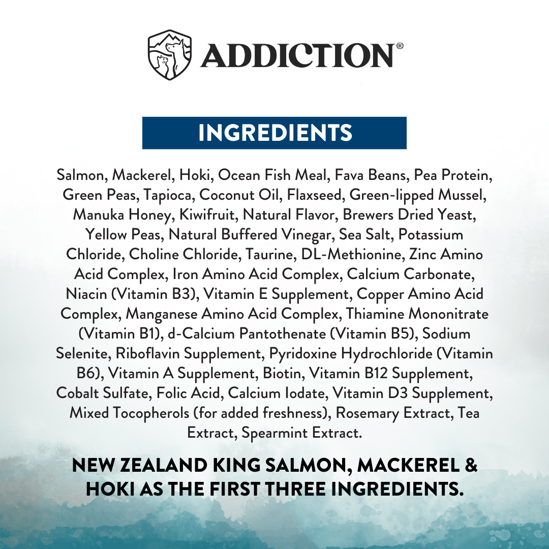 Wild Islands NZ Pacific Catch Salmon, Mackarel & Hoki Dry Dog Food 1.8kg, 9kg - Addiction Singapore
