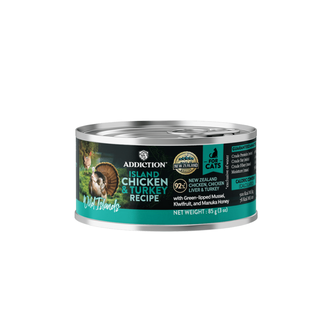 Wild Islands Turkey & Chicken Wet Cat Food 85g - Addiction Singapore